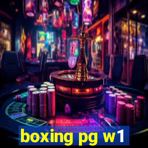 boxing pg w1